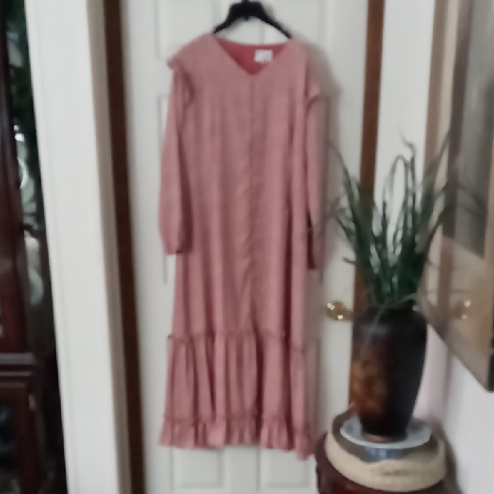 Dainty Jewells Blush Long Sleeve Dress